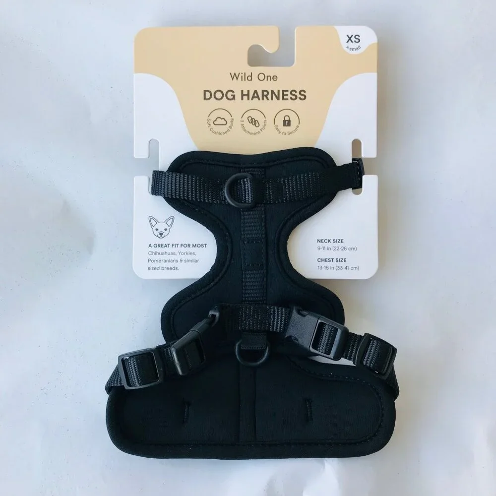 Wild One Harness Soft cushioned & resilient Size : XS